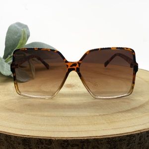 Fashion Sunglasses Brown Leopard/Brown